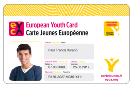 Carte Jeunes Européenne - carte