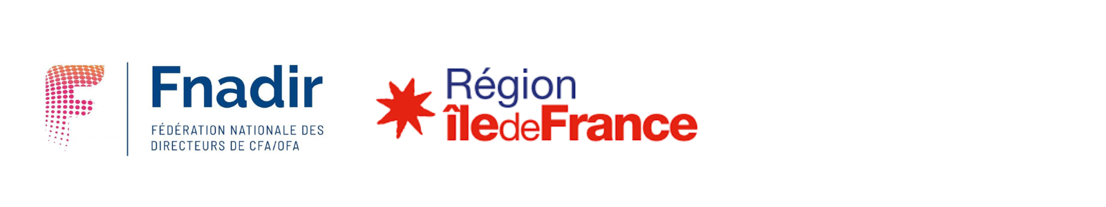 Logos Région Île-de-France et FNADIR
