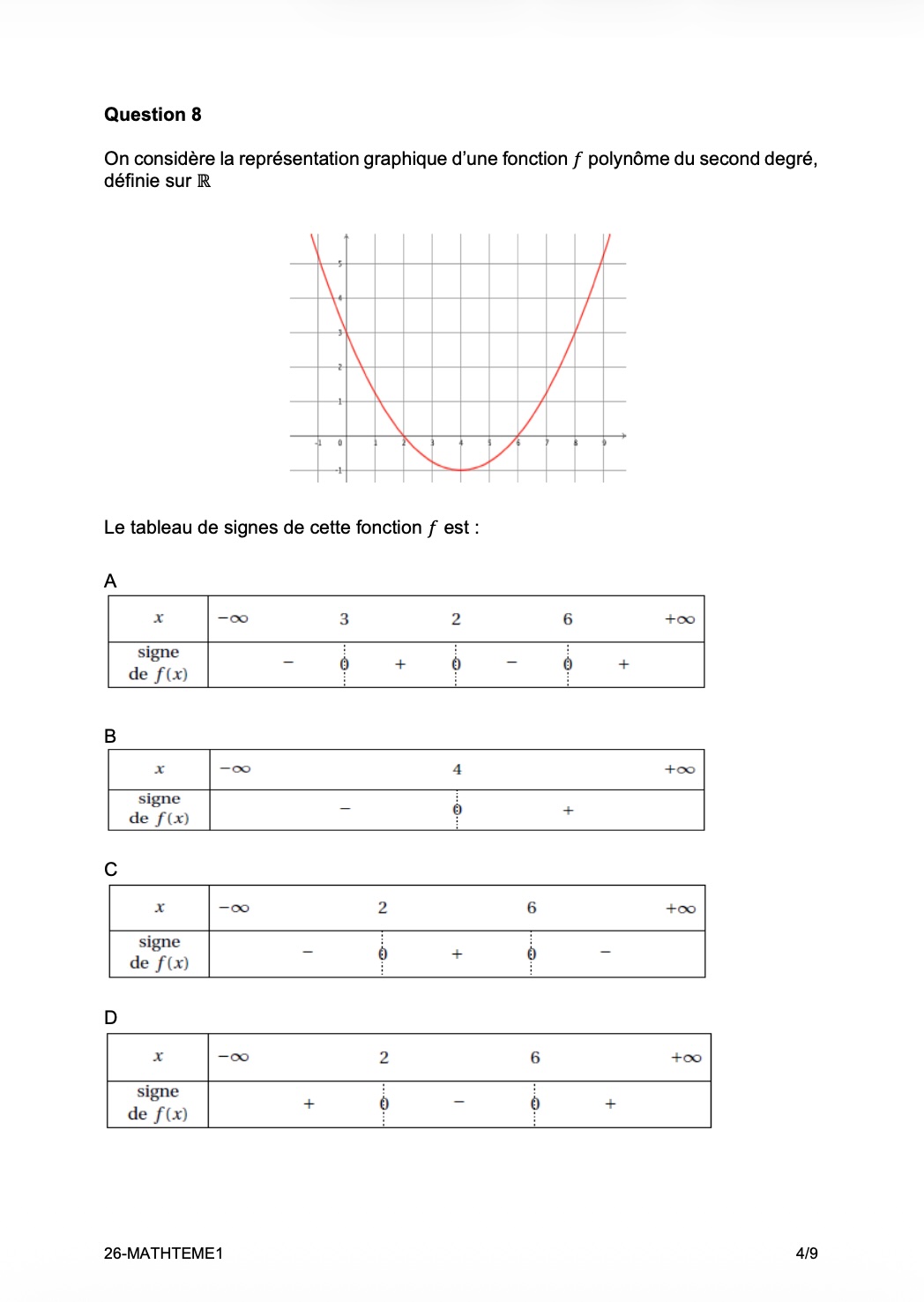 Epreuve de maths bac techno page 4