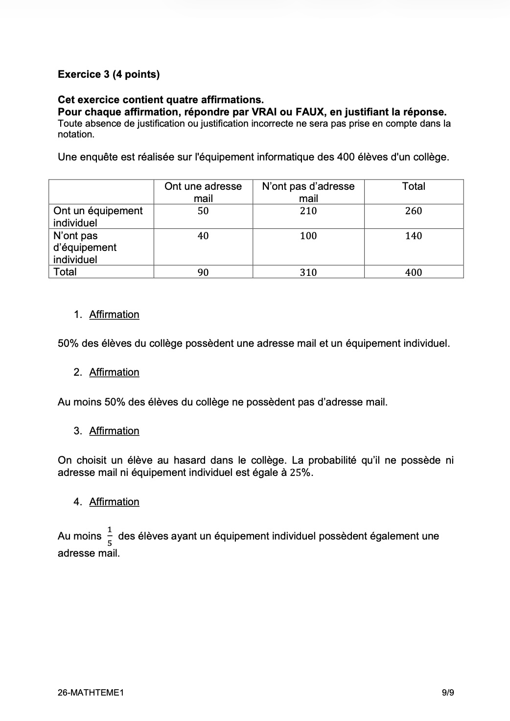 Epreuve de maths bac techno page 9