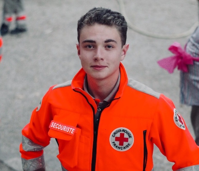 Ivan est secouriste bénévole à la Croix-Rouge