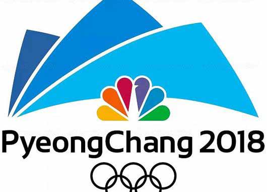 Logo des JO 2018 à Pyeongchang.