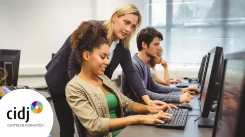 Visuel 2025 du Centre de formation du CIDJ