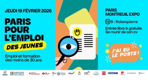 Paris pour l'emploi des jeunes 2026