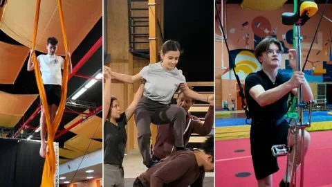 Ces lycéens ont choisi les arts du cirque, une spécialité rare au bac