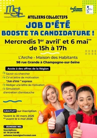 Jo d'été Booste ta candidature 