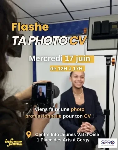 Flash ta photo CV
