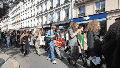 Les lycéens réclament plus de moyens pour leurs établissements.