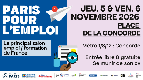 Paris pour l'emploi 2026