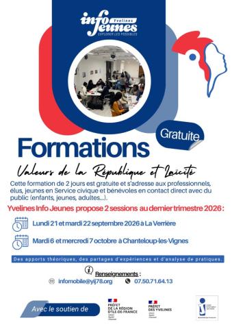 Formations Valeurs de la République et Laïcité