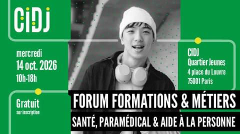 Forum Formations et métiers : santé, paramédical, aide à la personne