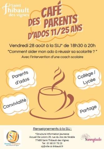 Café des parents d'ados