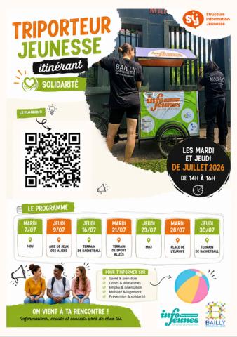 Triporteur l'Info Jeunes