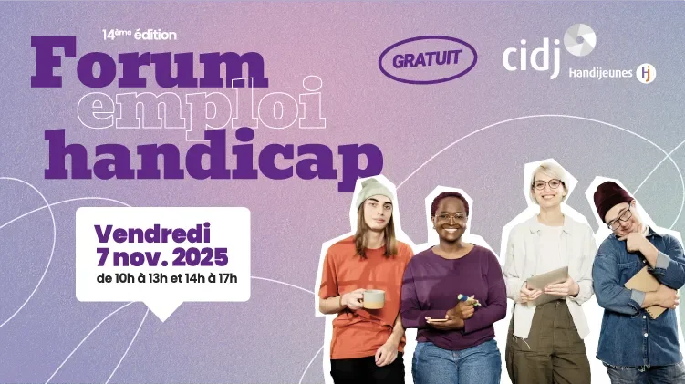 Forum Emploi Handicap 2025 du CIDJ