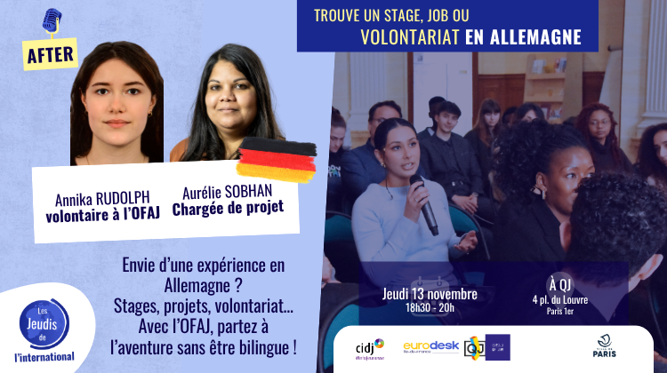 Trouve un stage, un job, un volontariat en Allemagne