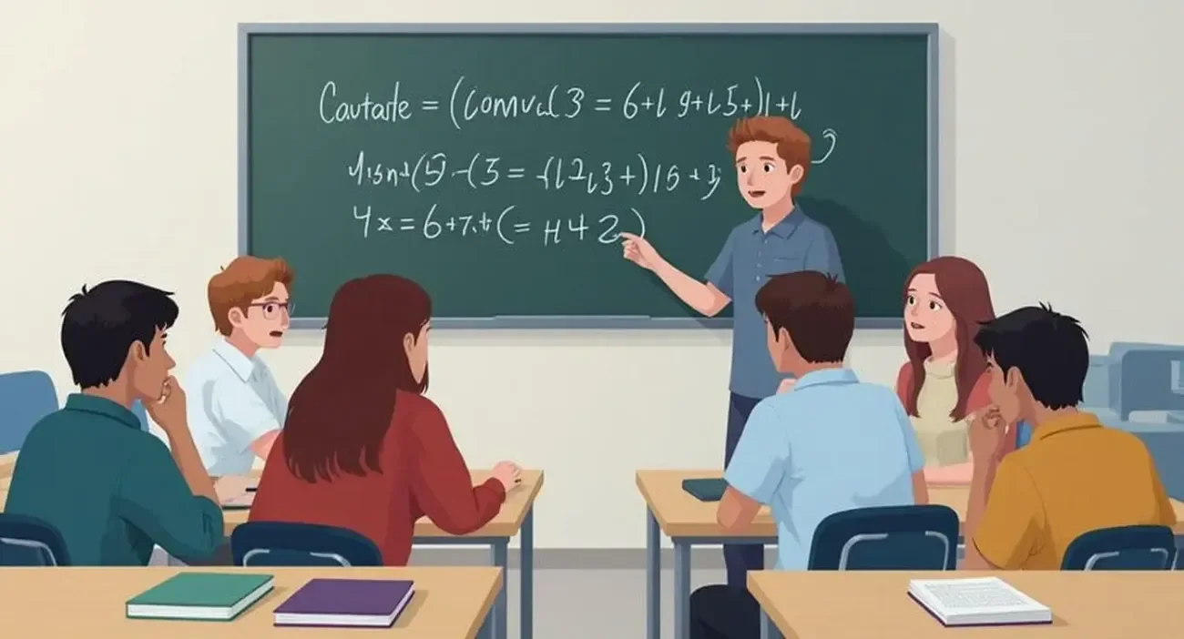 Une illustration en classe de mathématiques avec des élèves 
