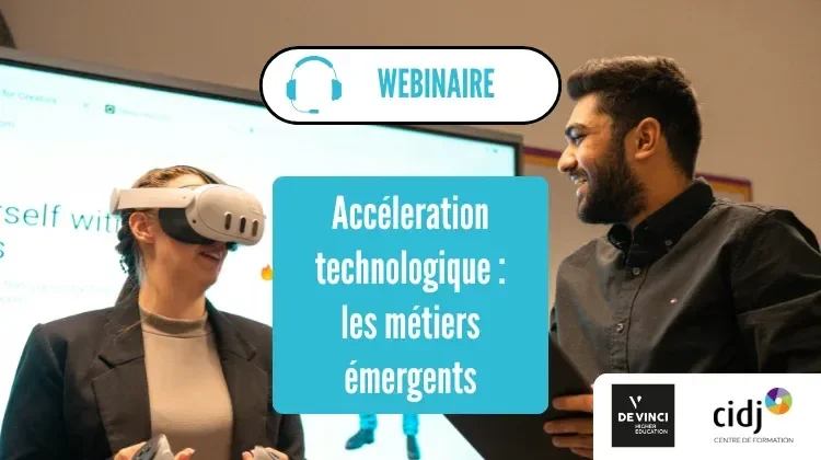 Webinaire accelétation technologique métiers émergents