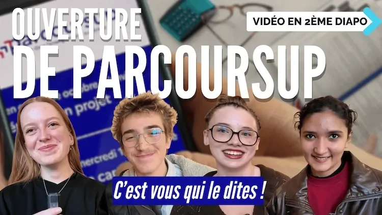parcousup 2026, choix des lycéens microtrottoir