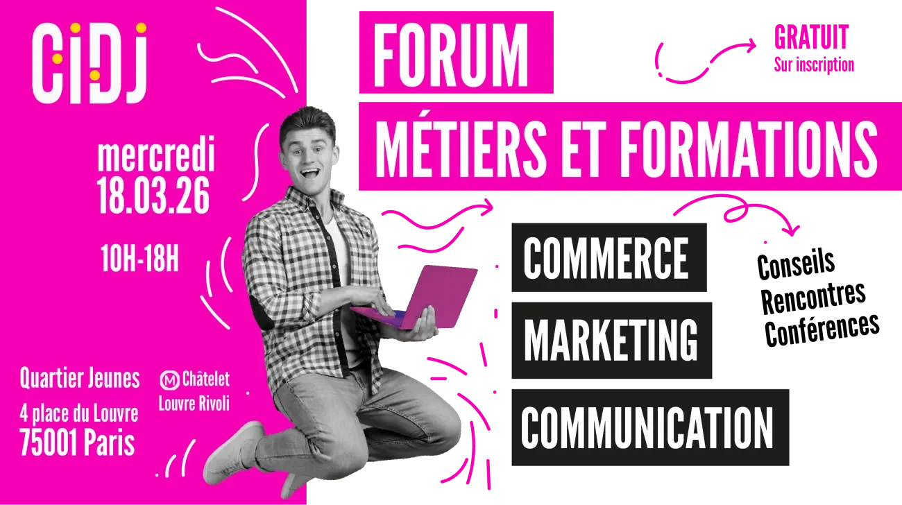 Forum métiers et formations commerce, communication et marketing