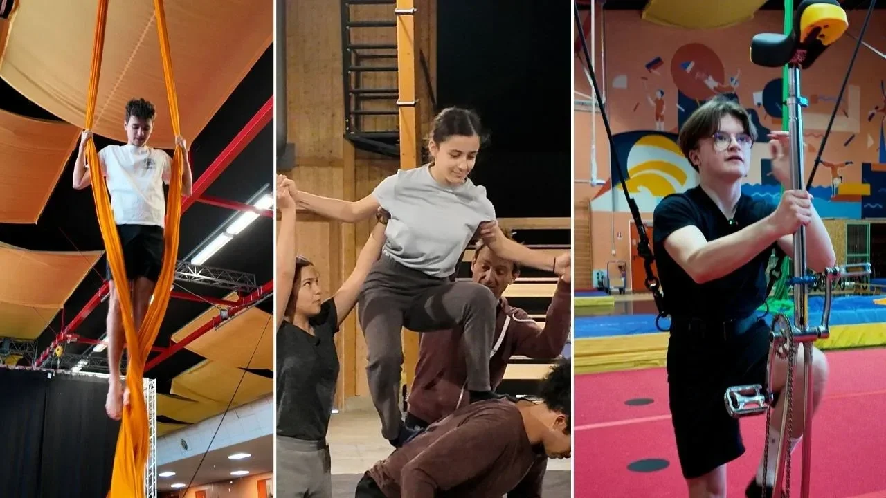 Ces lycéens ont choisi la spécialité arts du cirque !