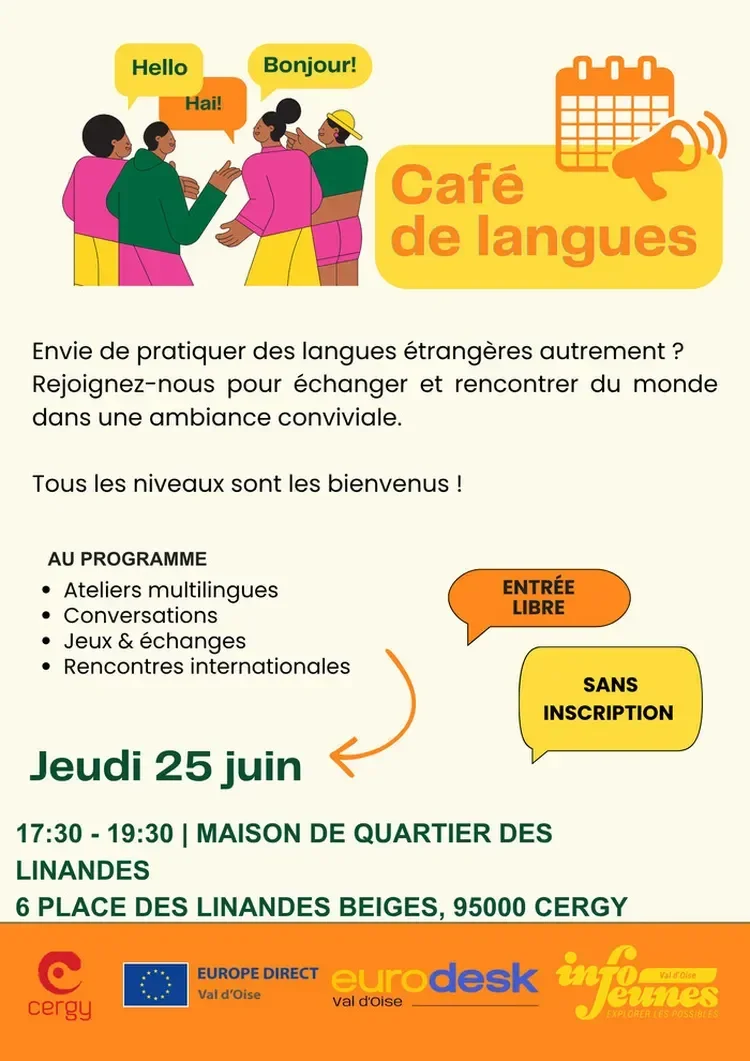 Café des langues val d'oise