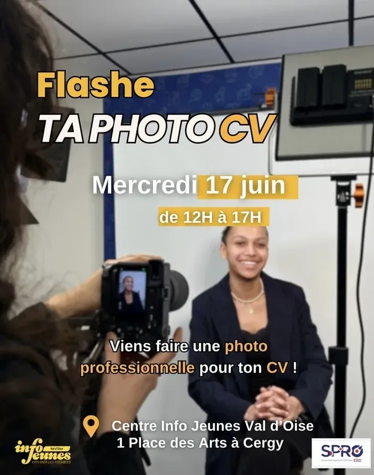 Flash ta photo CV