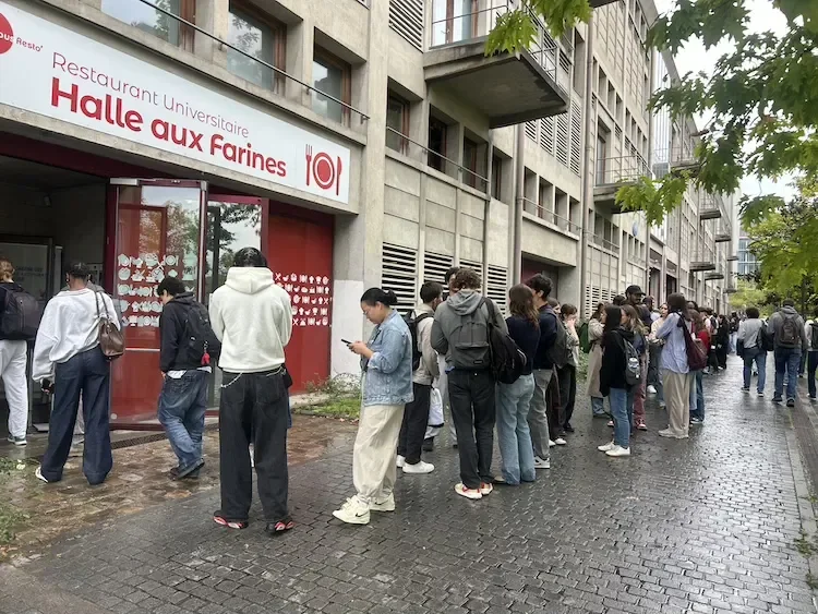 crous restaurant universitaire repas un euro