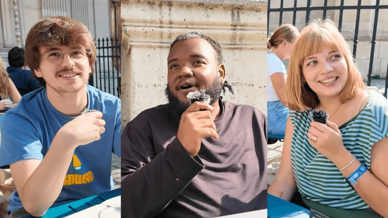 Caliste, Tanguy et Line racontent comment leur éco-anxiété a augmenté en regardant des vidéos des incendies durant l'été.
