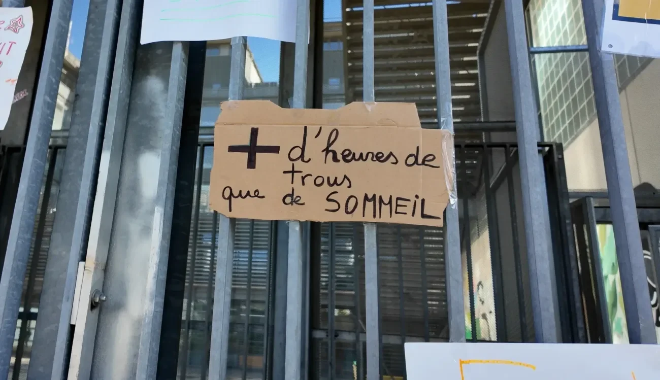 Mobilisation lycéenne