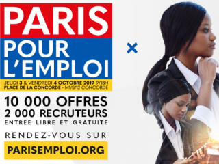 Bannière brève Paris pour l'emploi 2019