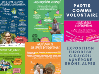 Partir comme volontaire en Europe et à l’International – Exposition Eurodesk / CIDJ 