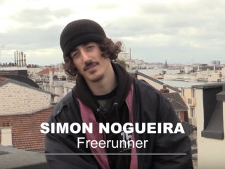 Simon Nogueira a fait du freerun, son métier