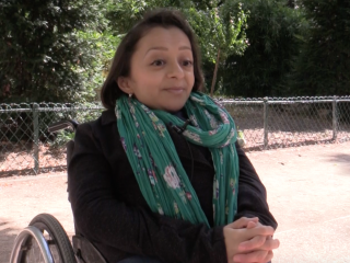 Elisa Rojas est avocate au barreau de Paris et militante pour le droit des personnes handicapées