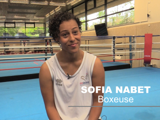 Sofia Nabet boxeuse