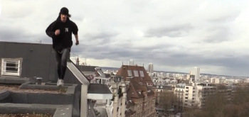 Sur les toits : Simon Nogueira a fait du freerun son métier