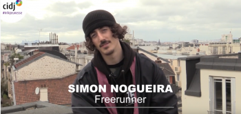 Simon Nogueira a fait du freerun, son métier